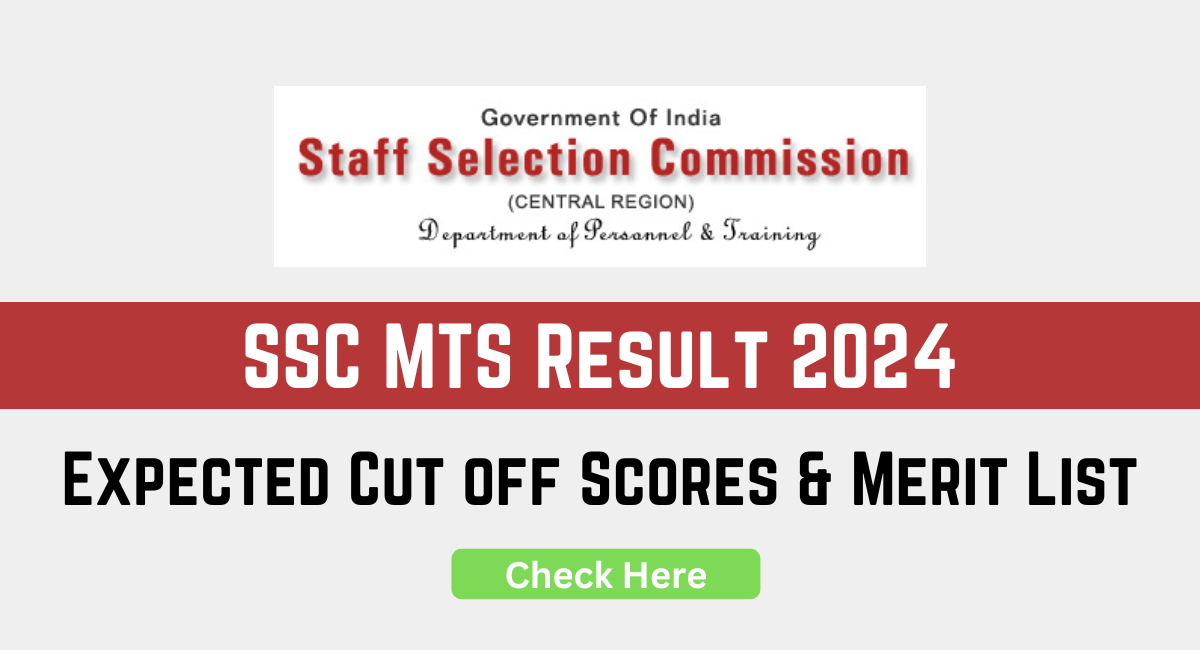 SSC MTS Result 2024